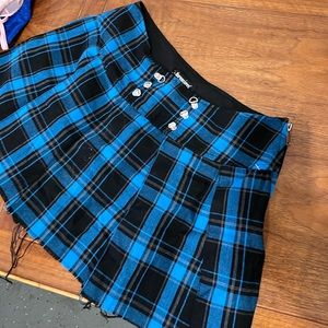 Horoscopez plaid skirt